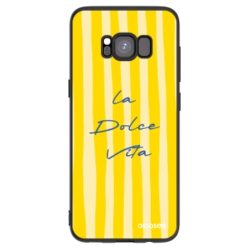Picasee silikónový čierny obal pre Samsung Galaxy S8 G950F - Ladolcevita