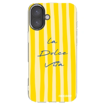 Picasee silikónový prehľadný obal pre Apple iPhone 16 Plus - Ladolcevita