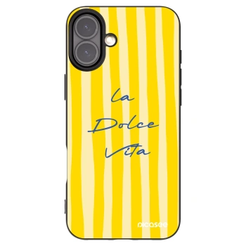 Picasee silikónový čierny obal pre Apple iPhone 16 Plus - Ladolcevita