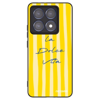 Picasee silikónový čierny obal pre Xiaomi 14T Pro - Ladolcevita