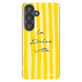 Picasee silikónový prehľadný obal pre Samsung Galaxy S25 5G - Ladolcevita