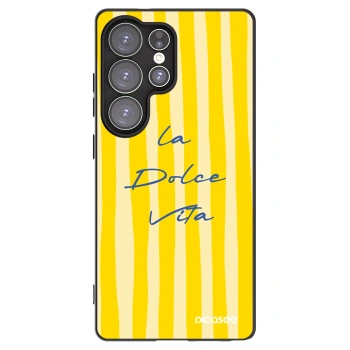 Picasee silikónový čierny obal pre Samsung Galaxy S25 Ultra 5G - Ladolcevita