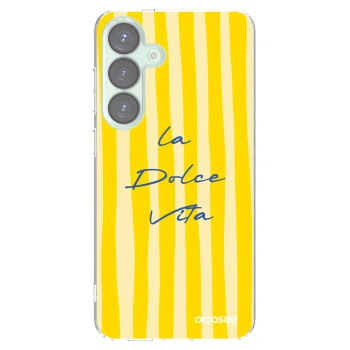 Picasee silikónový prehľadný obal pre Samsung Galaxy S25+ 5G - Ladolcevita