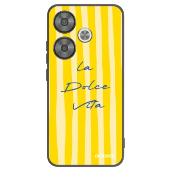 Picasee silikónový čierny obal pre Xiaomi Poco F6 - Ladolcevita