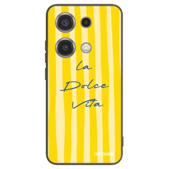 Picasee silikónový čierny obal pre Xiaomi Redmi Note 14S - Ladolcevita