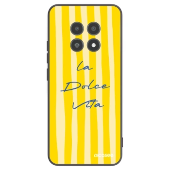 Picasee silikónový čierny obal pre Realme 12X - Ladolcevita