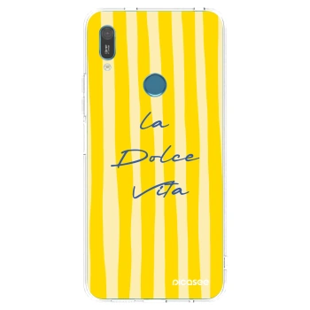 Picasee silikónový prehľadný obal pre Huawei Y6 2019 - Ladolcevita