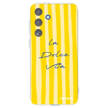 Picasee silikónový prehľadný obal pre Samsung Galaxy S25 FE 5G - Ladolcevita