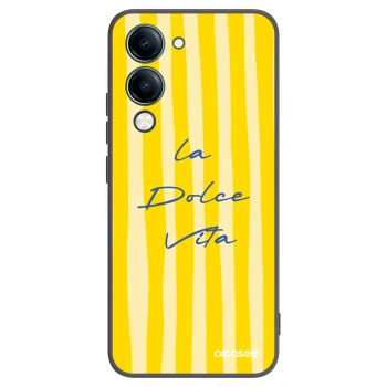Picasee silikónový čierny obal pre Vivo Y29s 5G - Ladolcevita