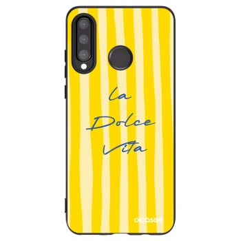 Picasee silikónový čierny obal pre Huawei P30 Lite - Ladolcevita