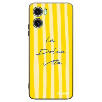 Picasee silikónový čierny obal pre Motorola Moto G06 - Ladolcevita