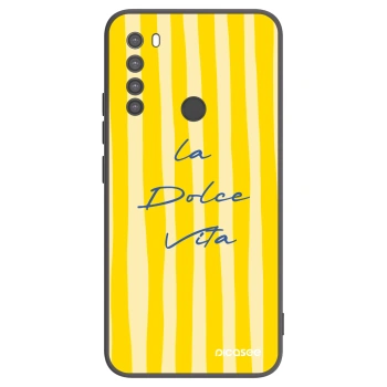 Picasee silikónový čierny obal pre Xiaomi Redmi Note 8 - Ladolcevita