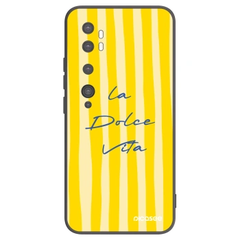 Picasee silikónový čierny obal pre Xiaomi Mi Note 10 (Pro) - Ladolcevita