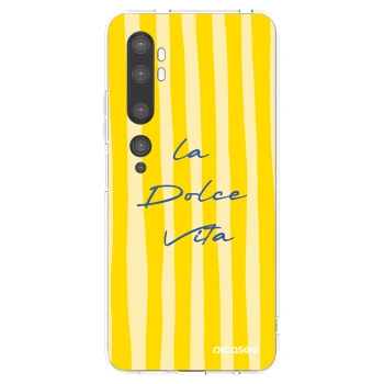 Picasee silikónový prehľadný obal pre Xiaomi Mi Note 10 (Pro) - Ladolcevita