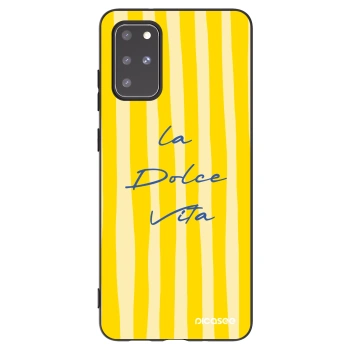 Picasee silikónový čierny obal pre Samsung Galaxy S20+ G985F - Ladolcevita