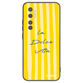 Picasee silikónový čierny obal pre Xiaomi Mi Note 10 Lite - Ladolcevita