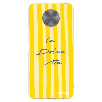 Picasee silikónový prehľadný obal pre Xiaomi Poco F2 Pro - Ladolcevita