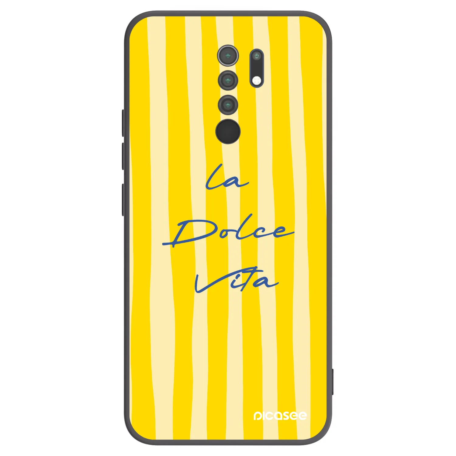 Picasee silikónový čierny obal pre Xiaomi Redmi 9 - Ladolcevita