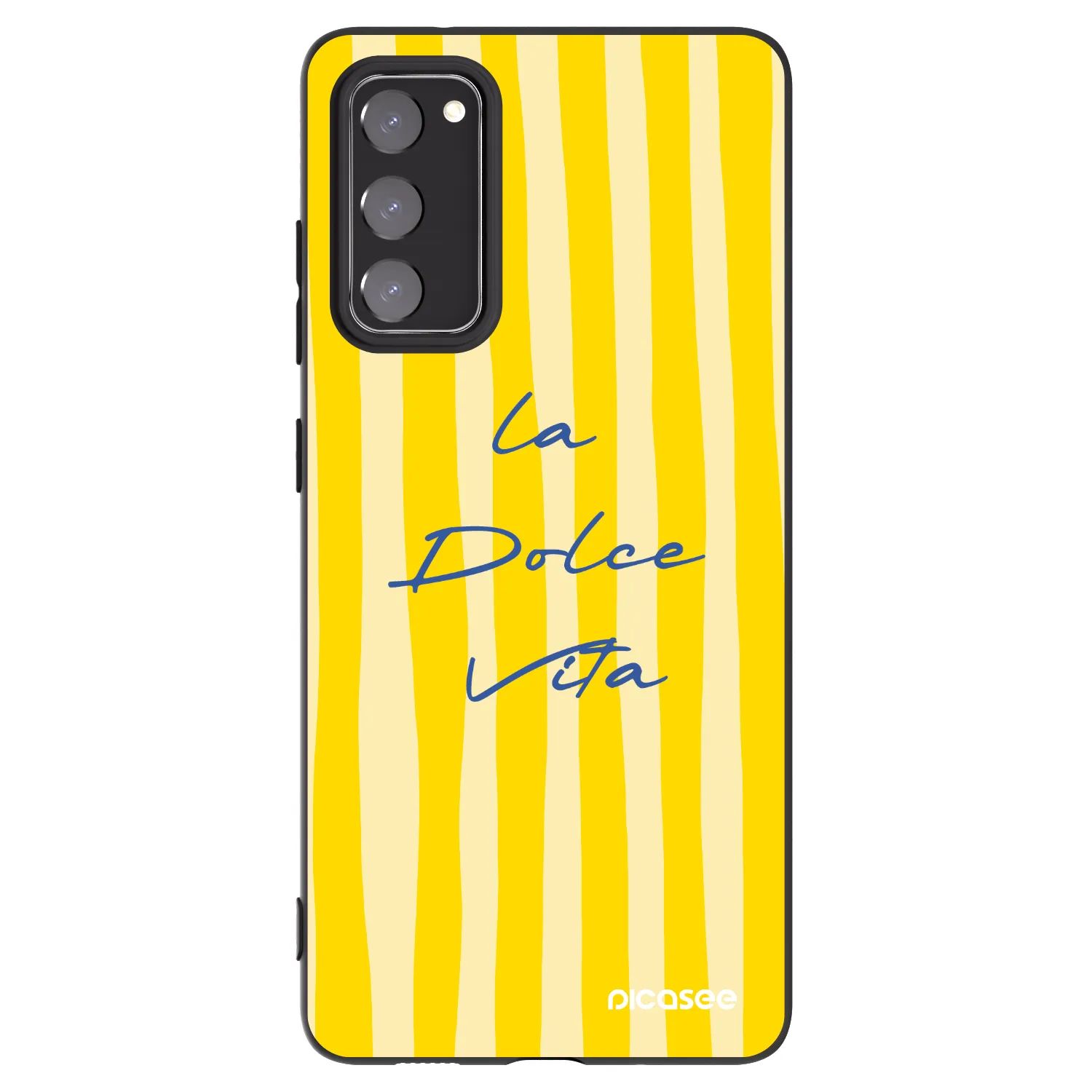 Picasee silikónový čierny obal pre Samsung Galaxy S20 FE - Ladolcevita