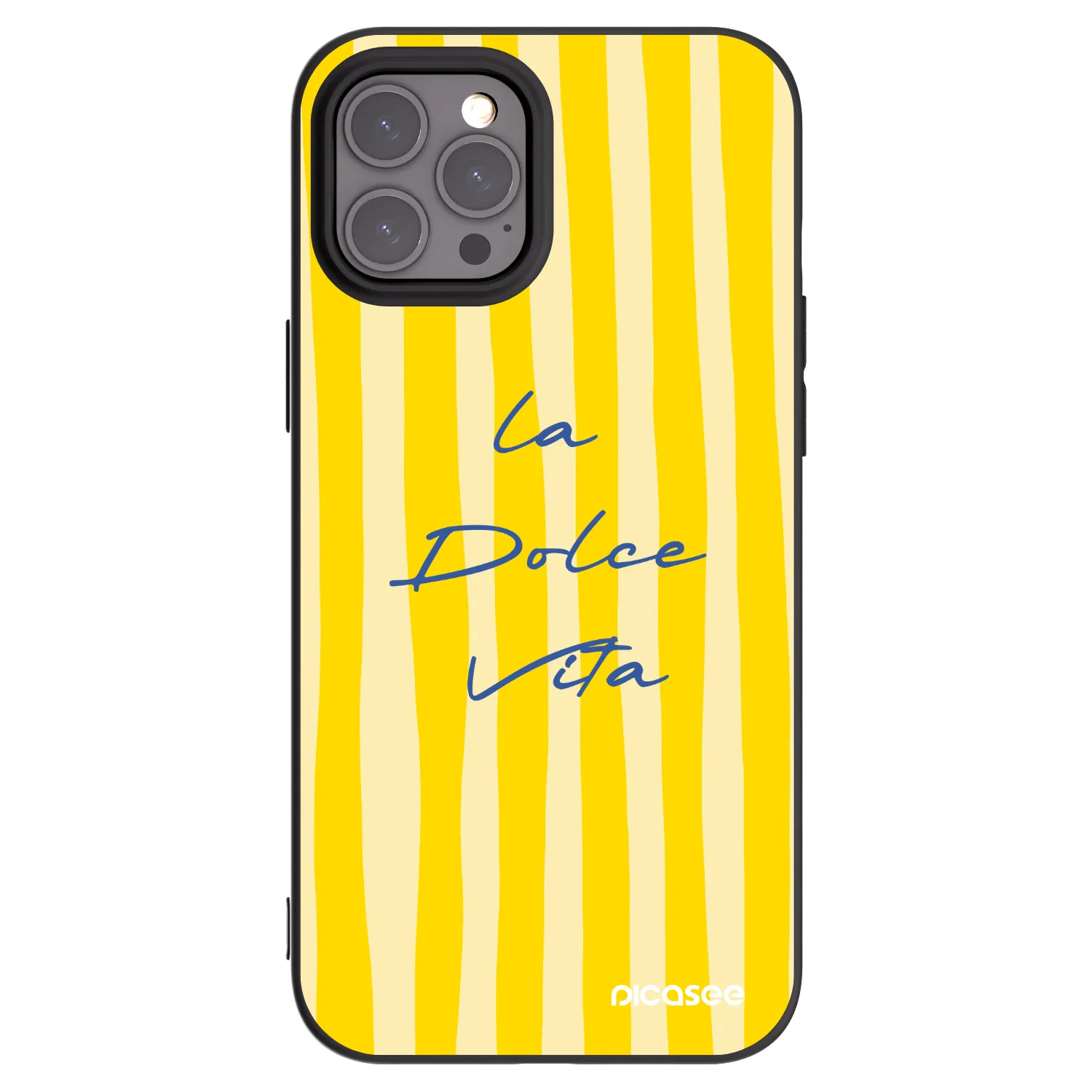 Picasee silikónový čierny obal pre Apple iPhone 12 Pro Max - Ladolcevita