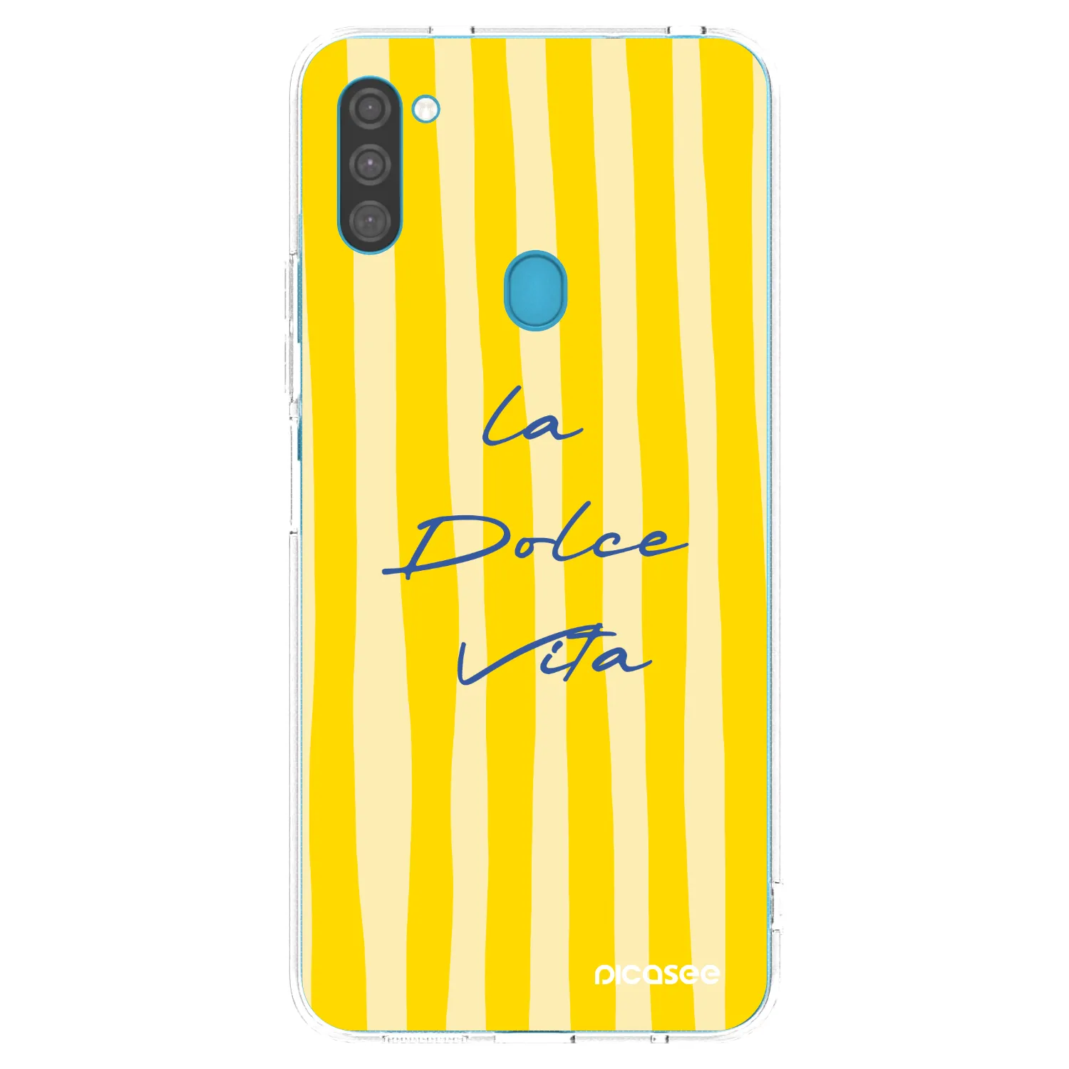 Picasee silikónový prehľadný obal pre Samsung Galaxy M11 - Ladolcevita