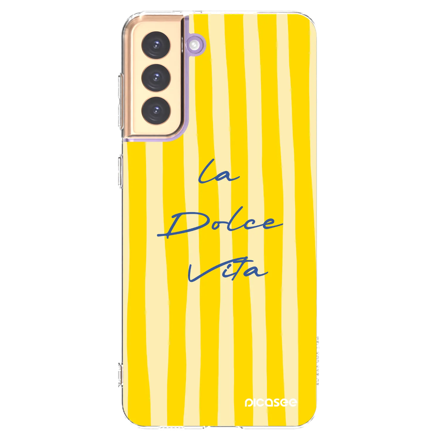 Picasee silikónový prehľadný obal pre Samsung Galaxy S21+ 5G G996F - Ladolcevita