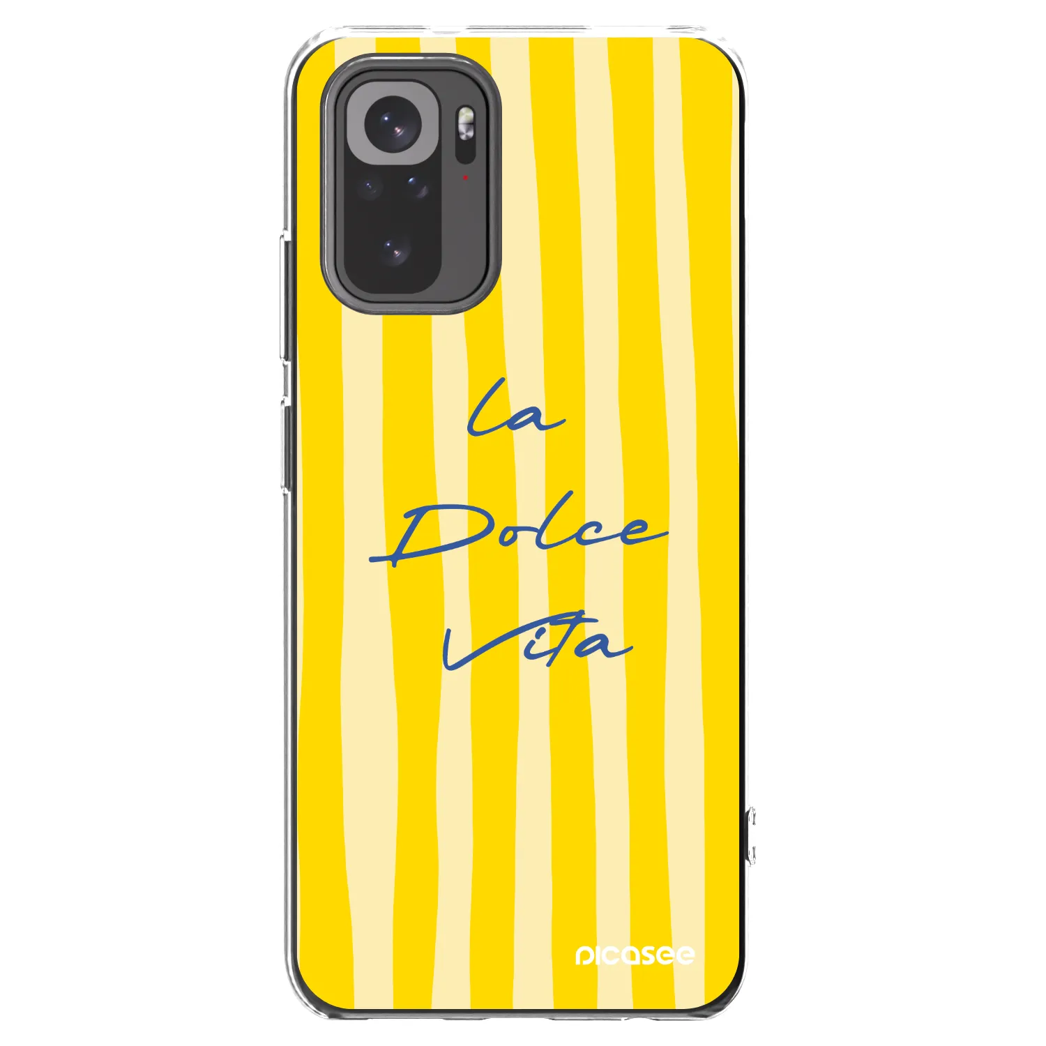 Picasee silikónový prehľadný obal pre Xiaomi Redmi Note 10 - Ladolcevita