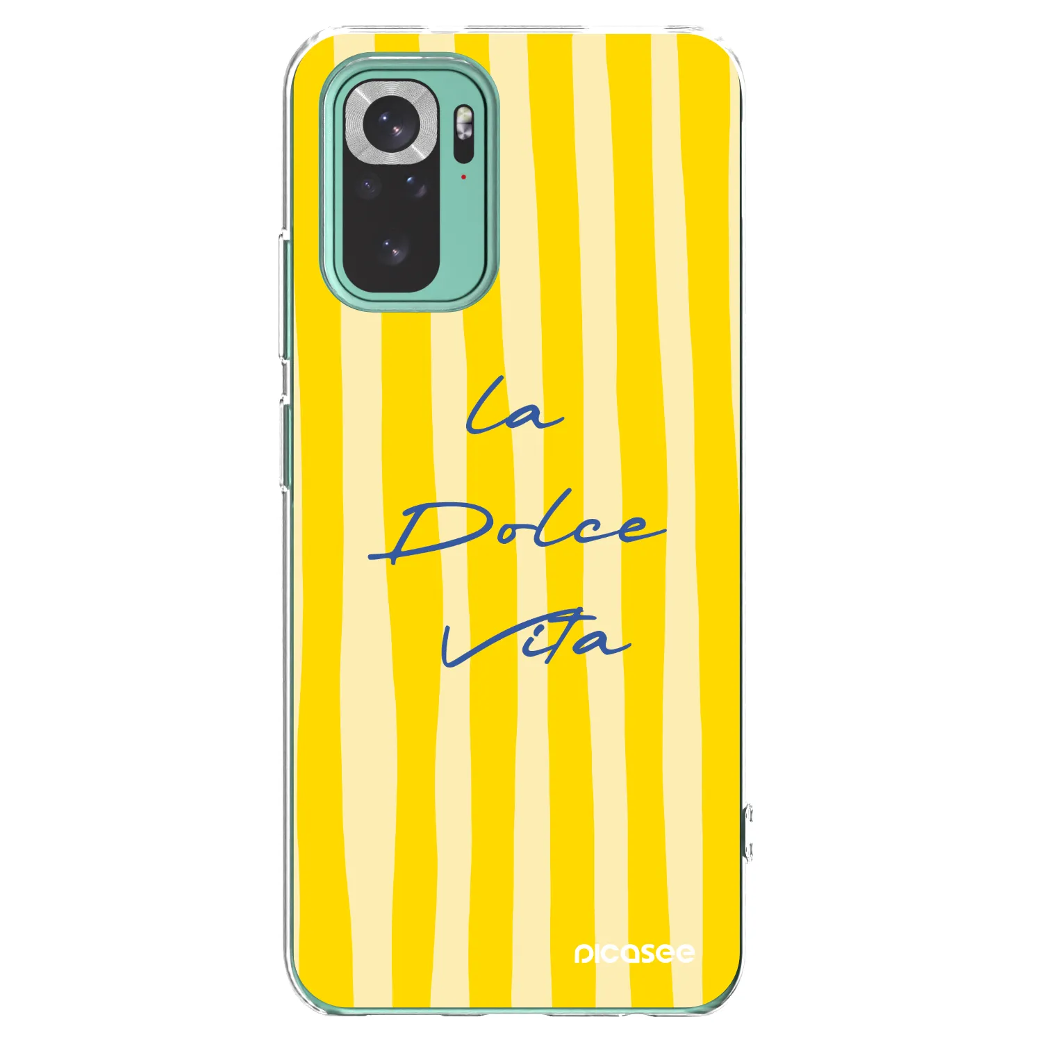 Picasee silikónový prehľadný obal pre Xiaomi Redmi Note 10 Pro - Ladolcevita