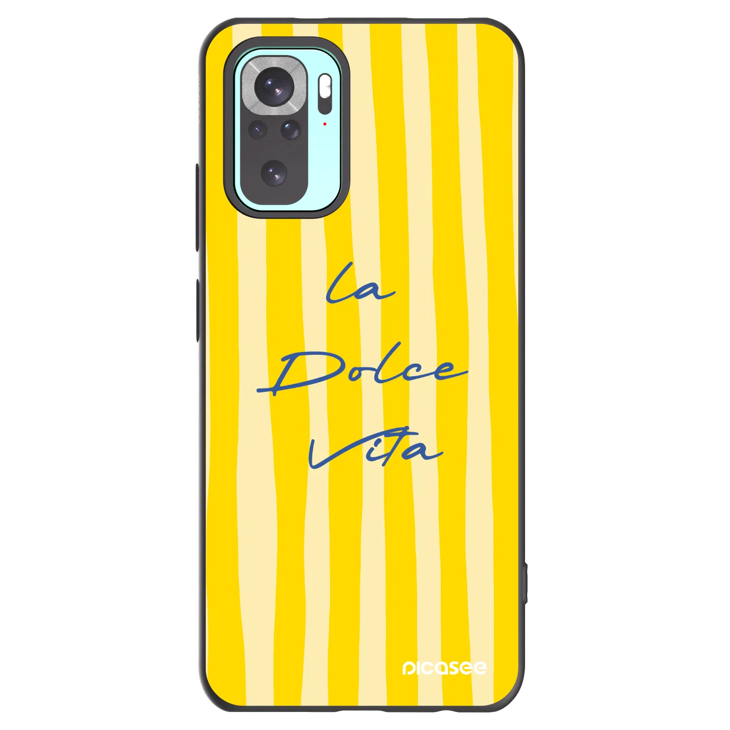 Picasee silikónový čierny obal pre Xiaomi Redmi Note 10 Pro - Ladolcevita