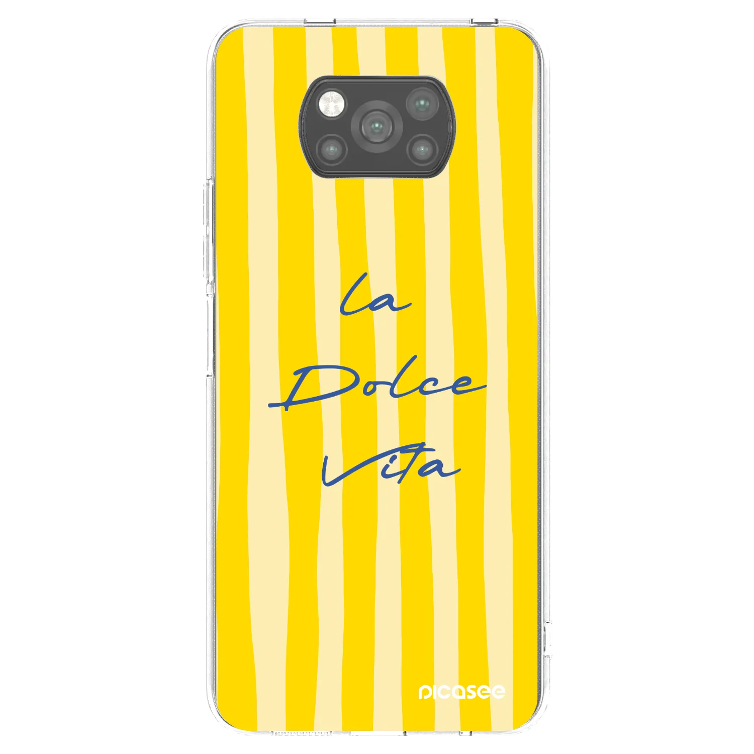 Picasee silikónový čierny obal pre Xiaomi Poco X3 Pro - Ladolcevita