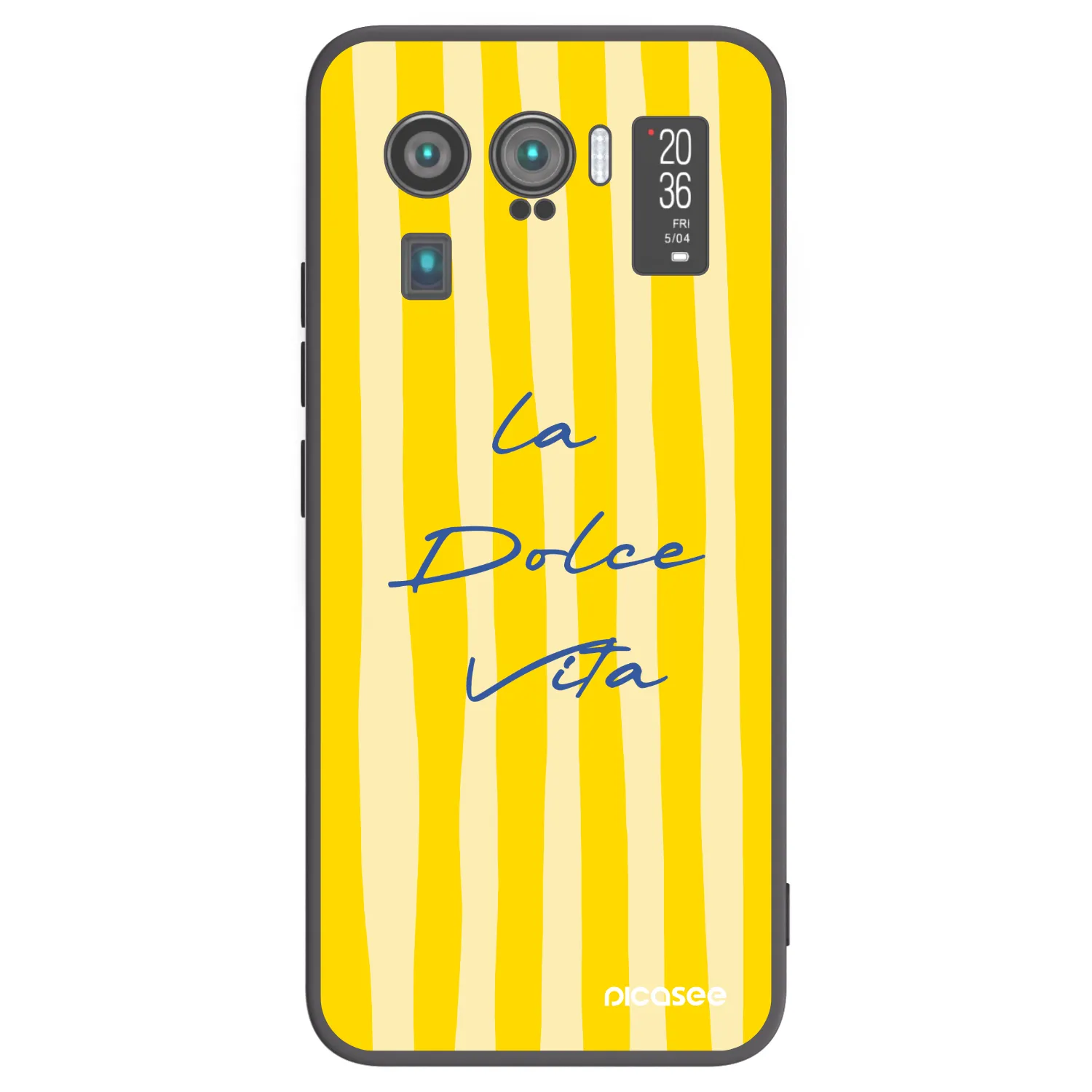 Picasee silikónový čierny obal pre Xiaomi Mi 11 Ultra - Ladolcevita