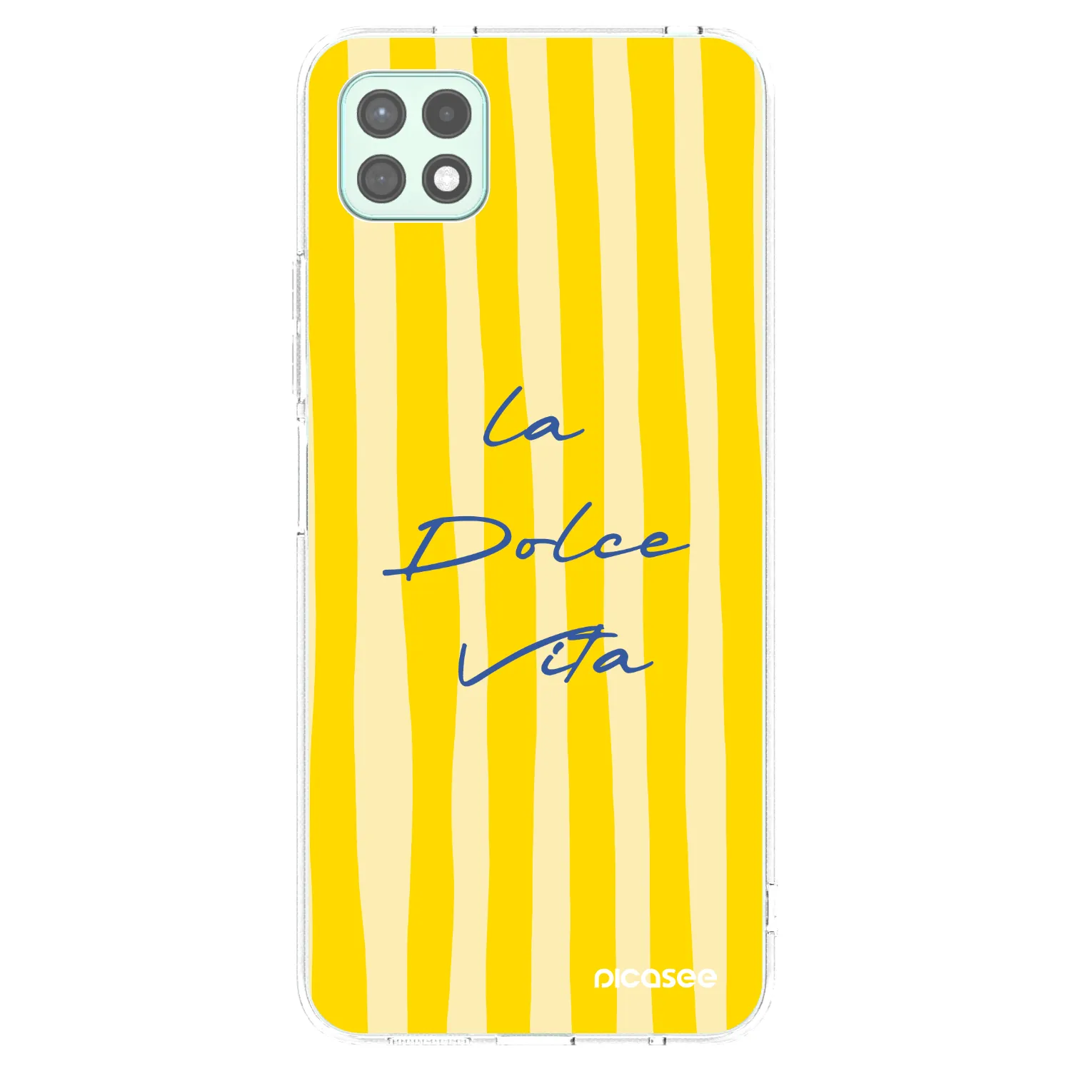 Picasee silikónový prehľadný obal pre Samsung Galaxy A22 A226B 5G - Ladolcevita