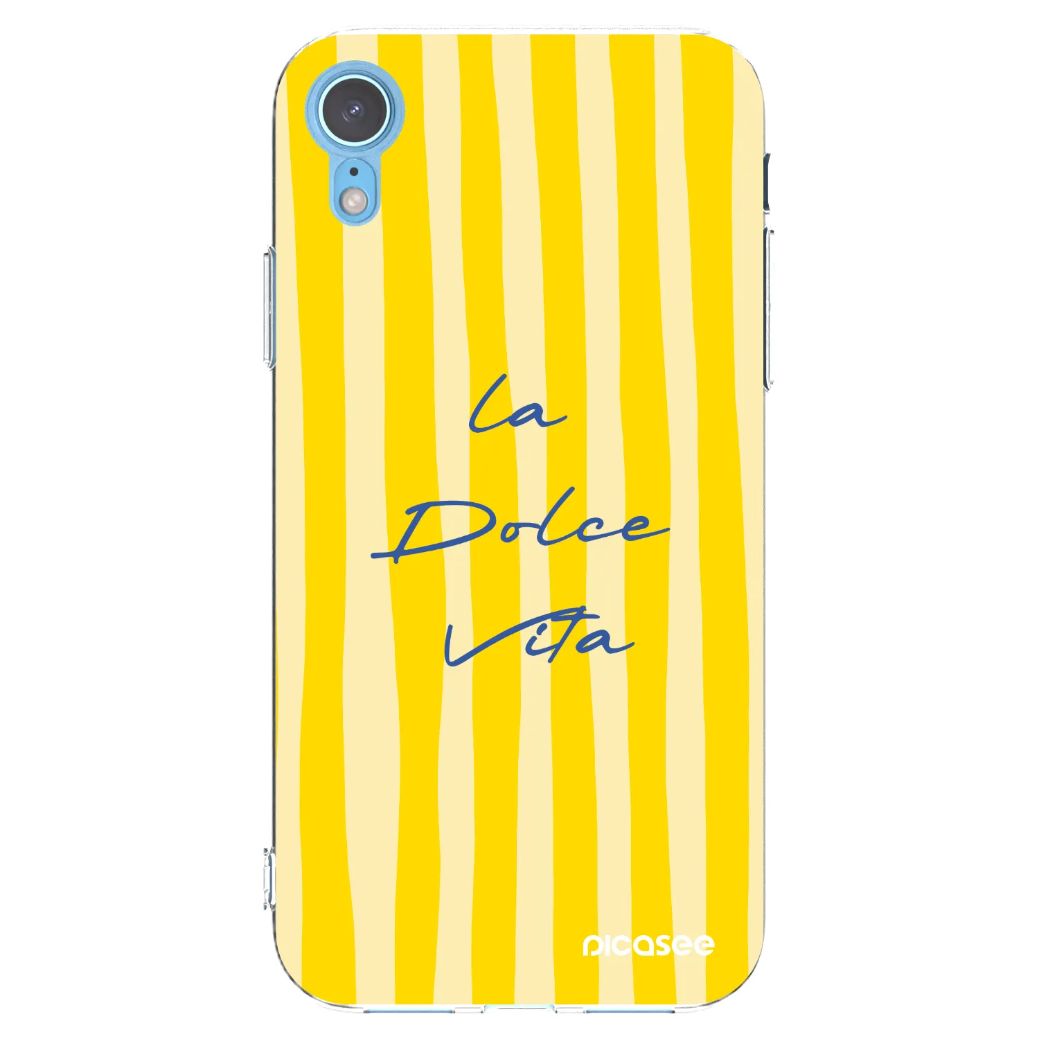 Picasee silikónový prehľadný obal pre Apple iPhone XR - Ladolcevita