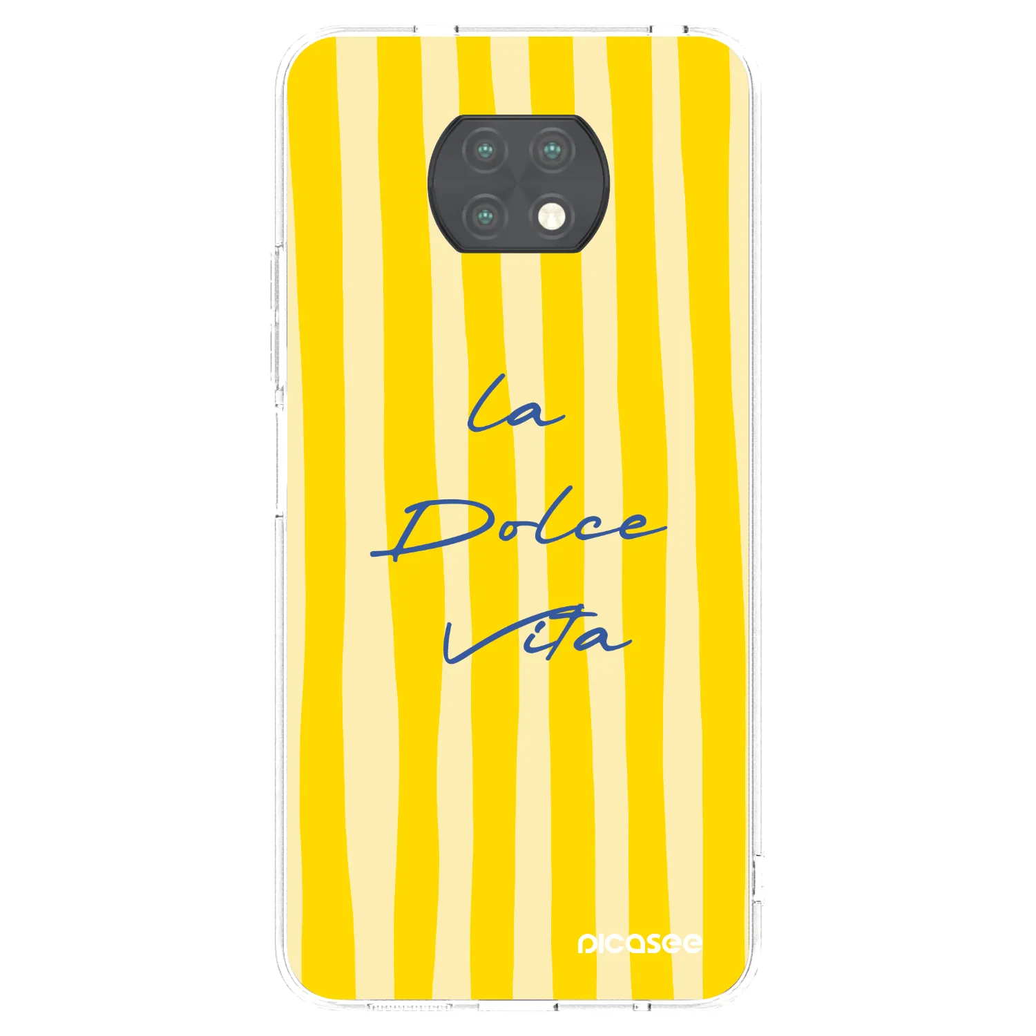 Picasee silikónový prehľadný obal pre Xiaomi Redmi Note 9T - Ladolcevita