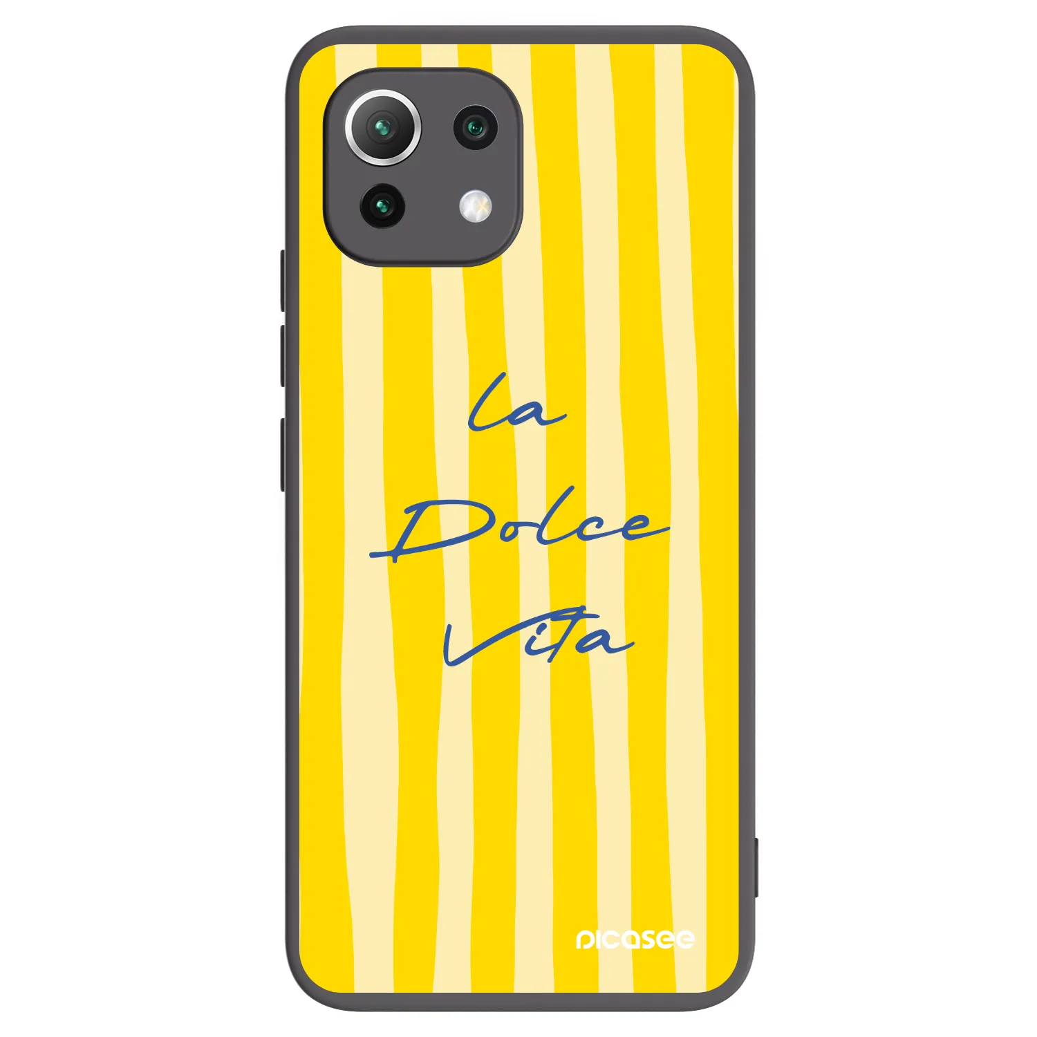Picasee silikónový čierny obal pre Xiaomi 11 Lite 5G NE - Ladolcevita