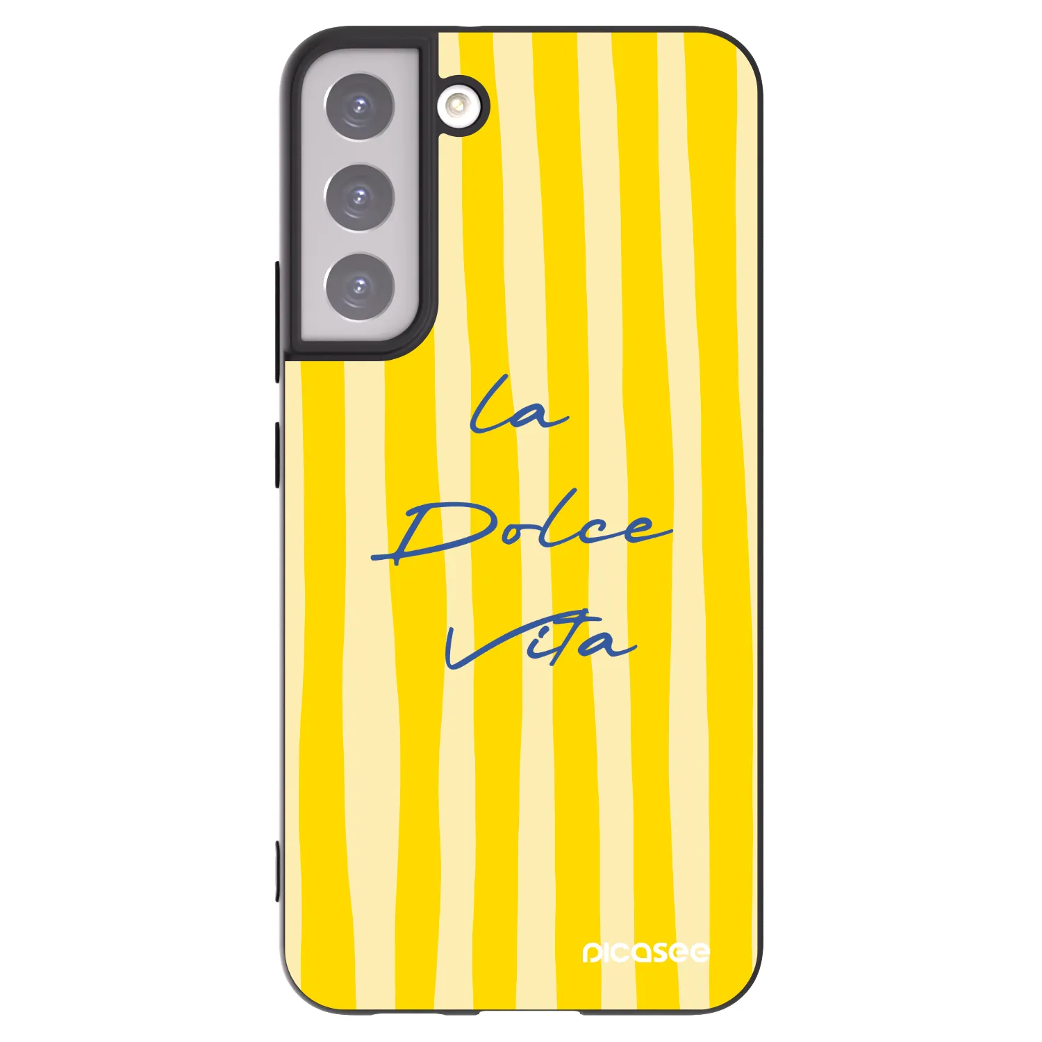 Picasee silikónový čierny obal pre Samsung Galaxy S22+ 5G - Ladolcevita