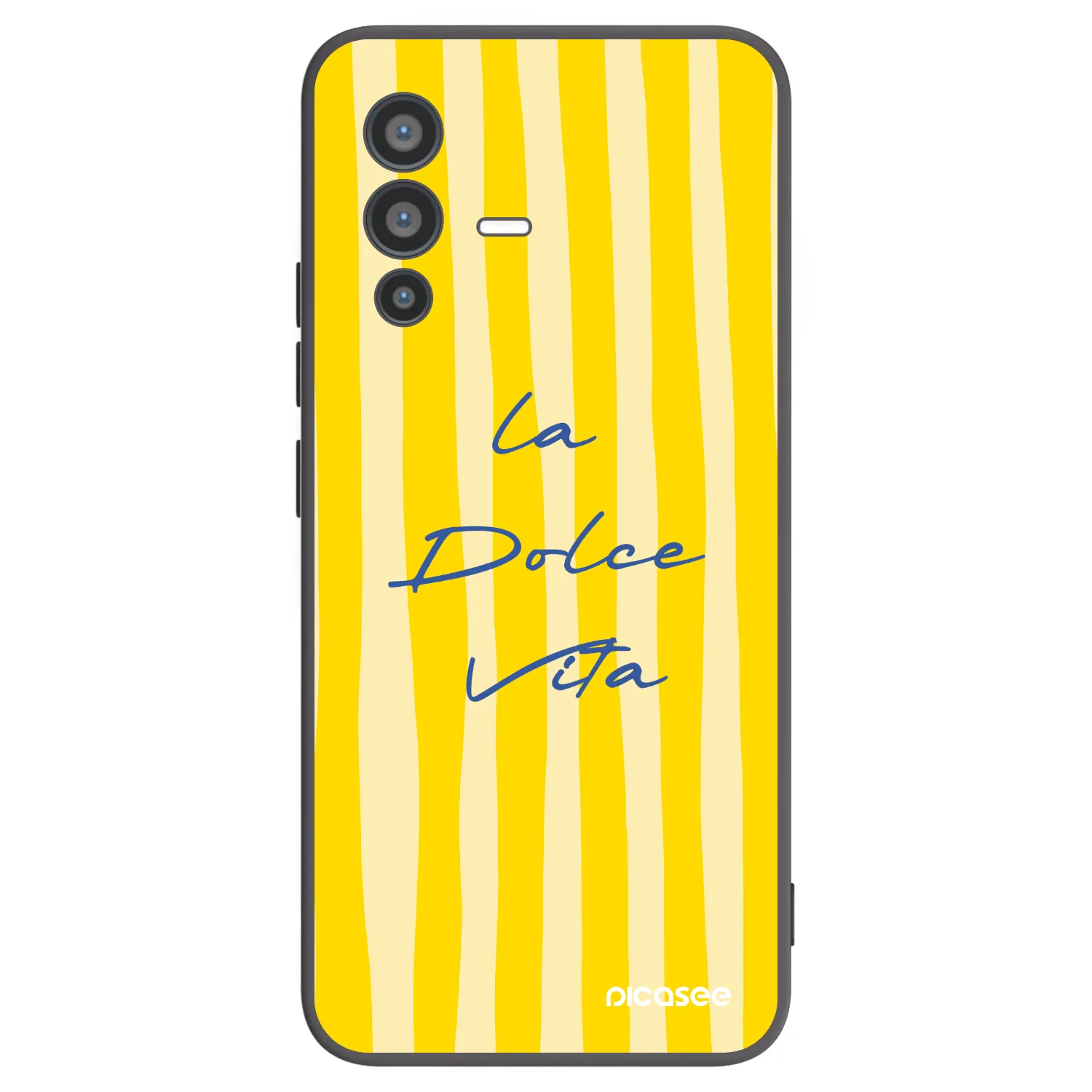 Picasee silikónový čierny obal pre Vivo V23 5G - Ladolcevita