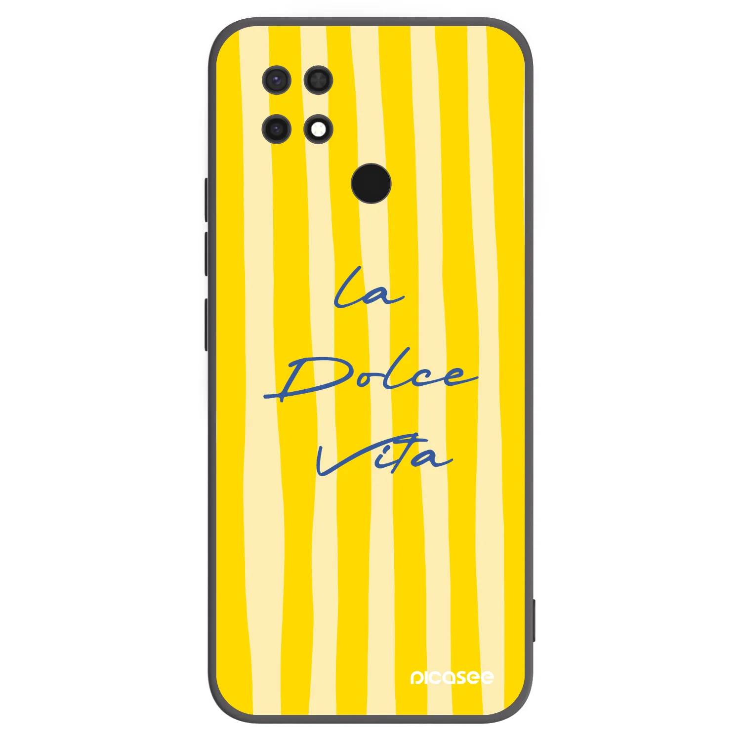 Picasee silikónový čierny obal pre Xiaomi Redmi 10C - Ladolcevita
