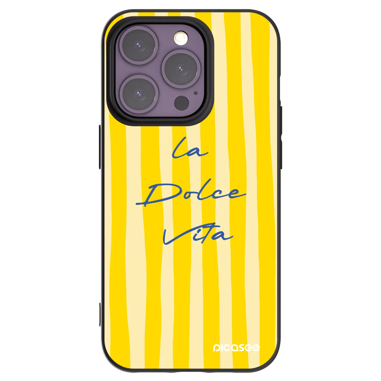 Picasee silikónový čierny obal pre Apple iPhone 14 Pro - Ladolcevita