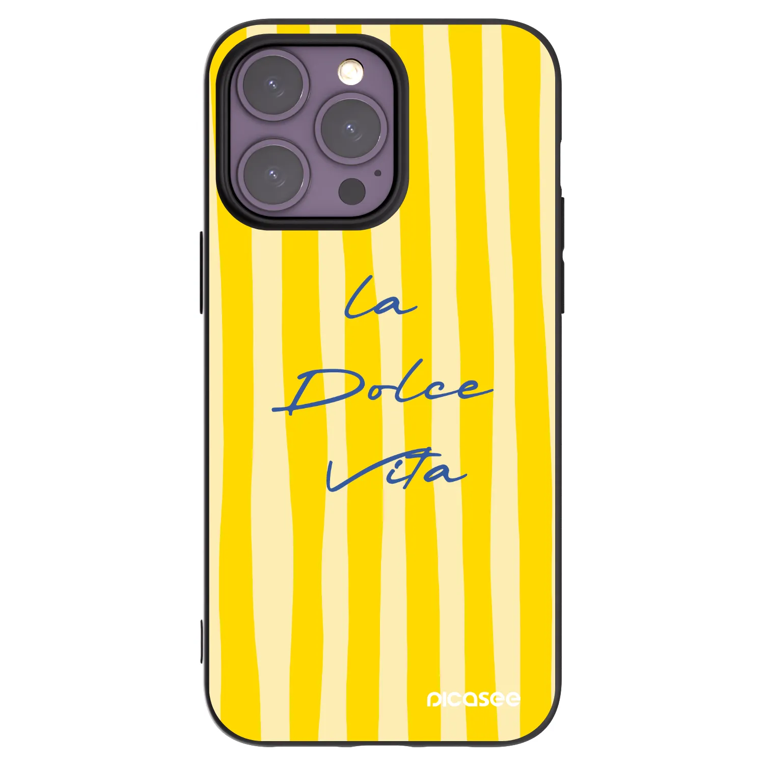 Picasee silikónový čierny obal pre Apple iPhone 14 Pro Max - Ladolcevita