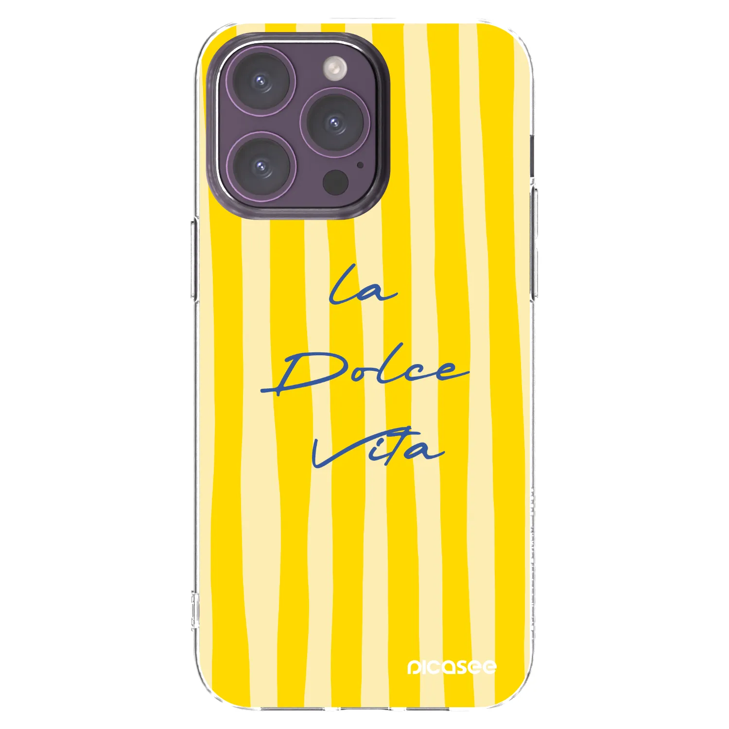 Picasee silikónový prehľadný obal pre Apple iPhone 14 Pro Max - Ladolcevita