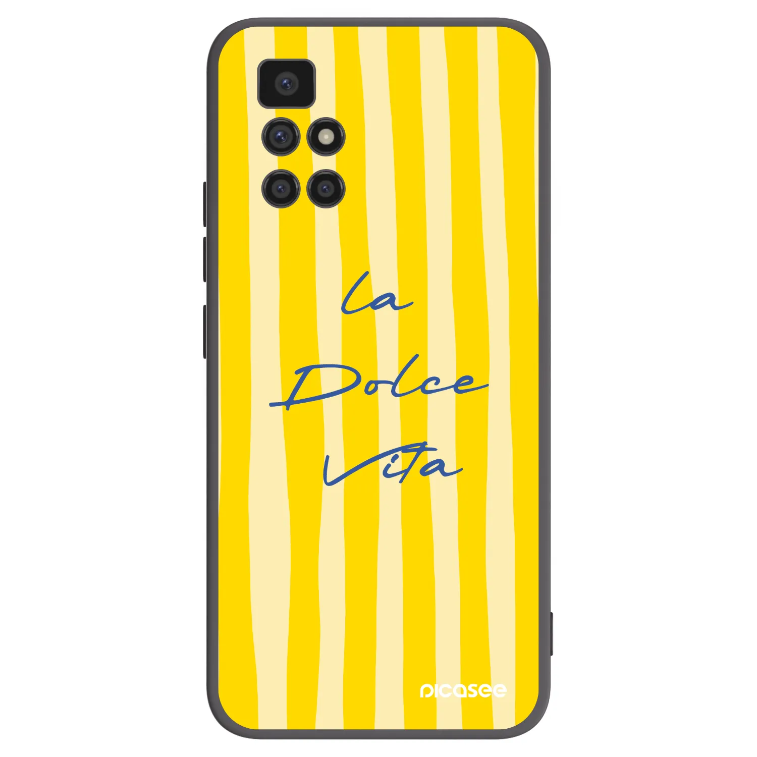 Picasee silikónový čierny obal pre Xiaomi Redmi 10 (2022) - Ladolcevita