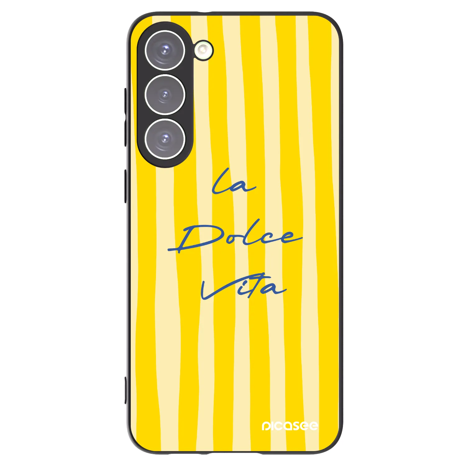 Picasee silikónový čierny obal pre Samsung Galaxy S23+ 5G - Ladolcevita