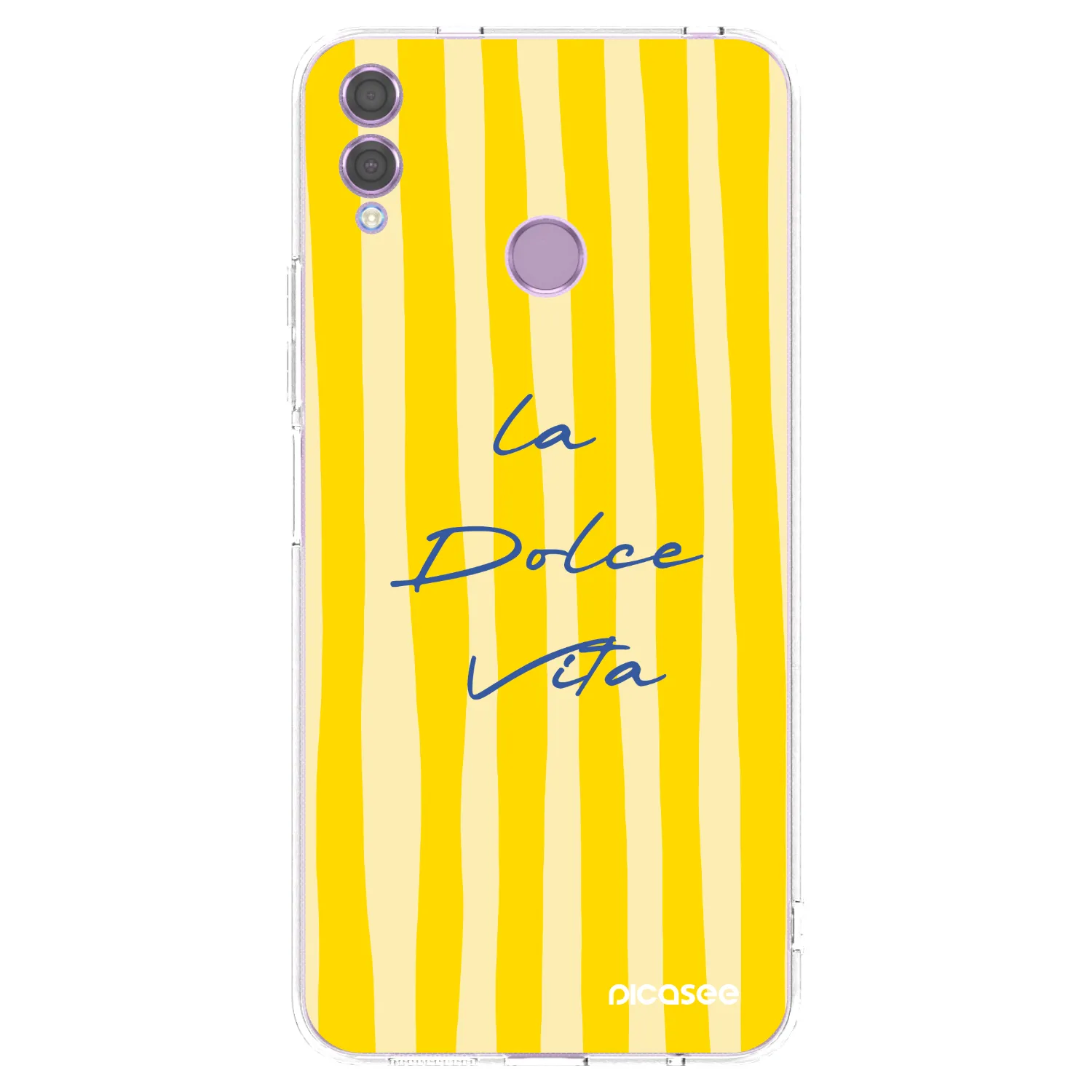 Picasee silikónový prehľadný obal pre Honor 8X - Ladolcevita