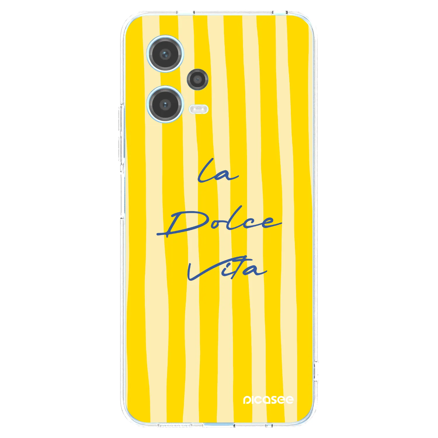 Picasee silikónový prehľadný obal pre Xiaomi Redmi Note 12 5G - Ladolcevita