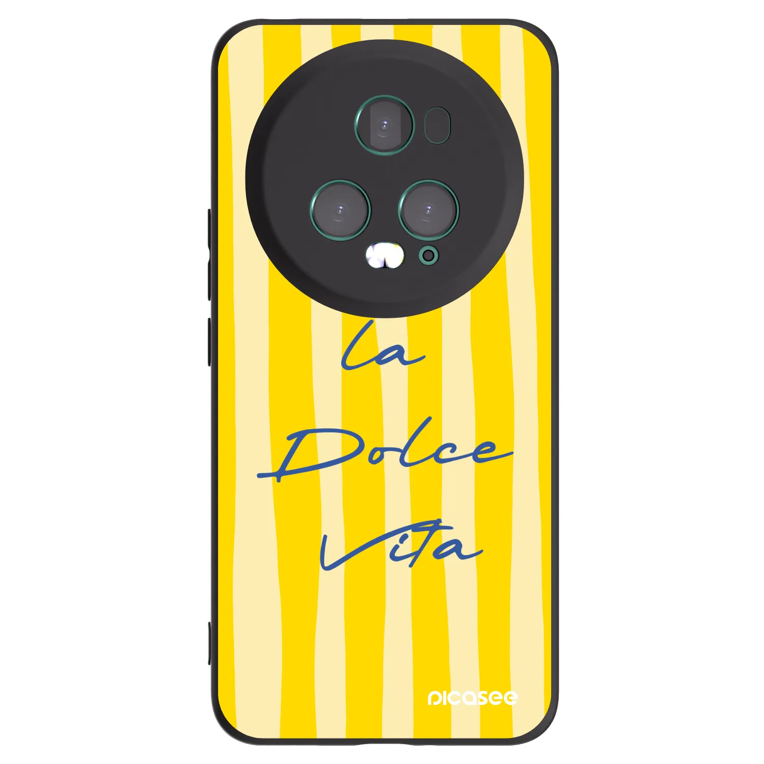 Picasee silikónový čierny obal pre Honor Magic5 Pro - Ladolcevita