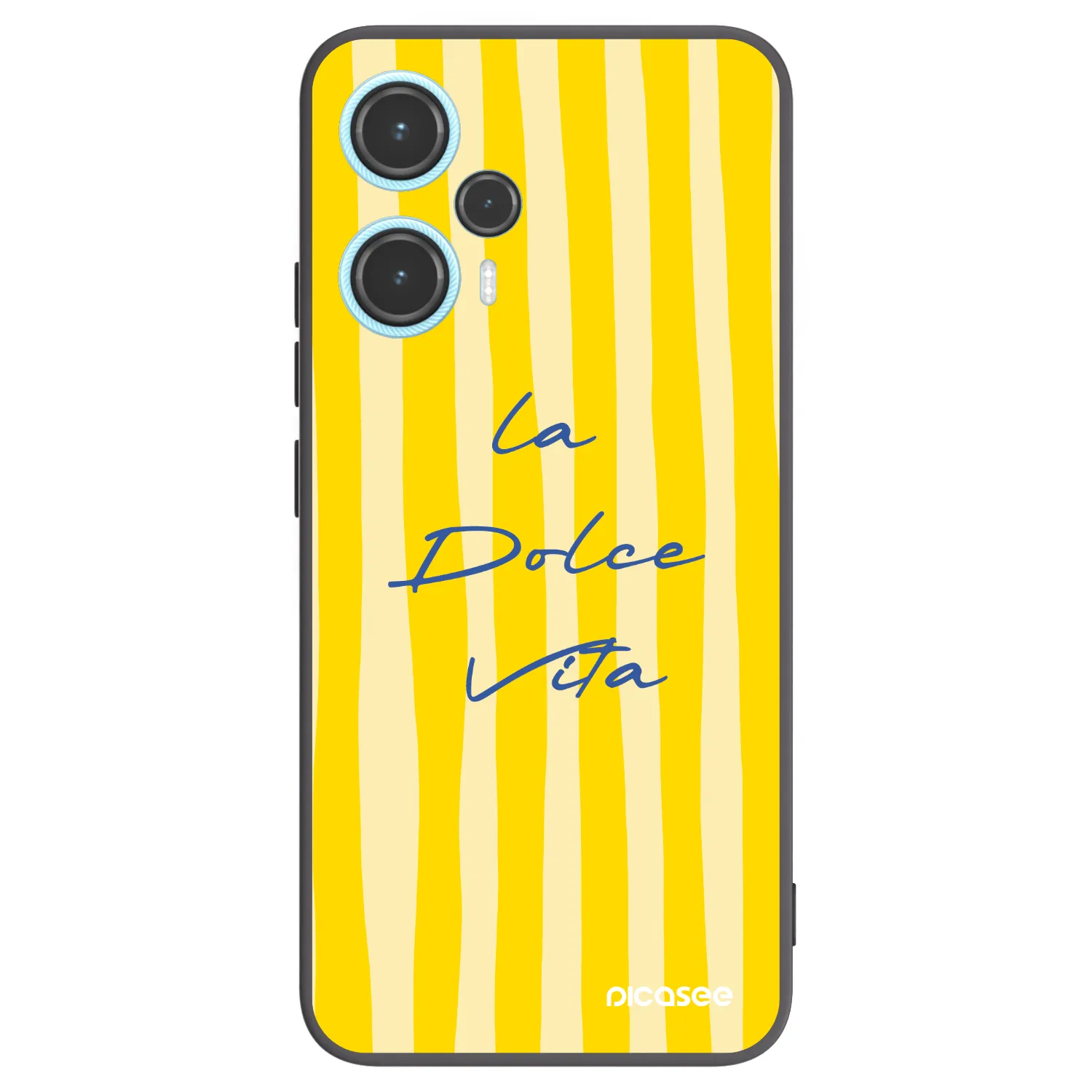Picasee silikónový čierny obal pre Xiaomi Poco F5 - Ladolcevita