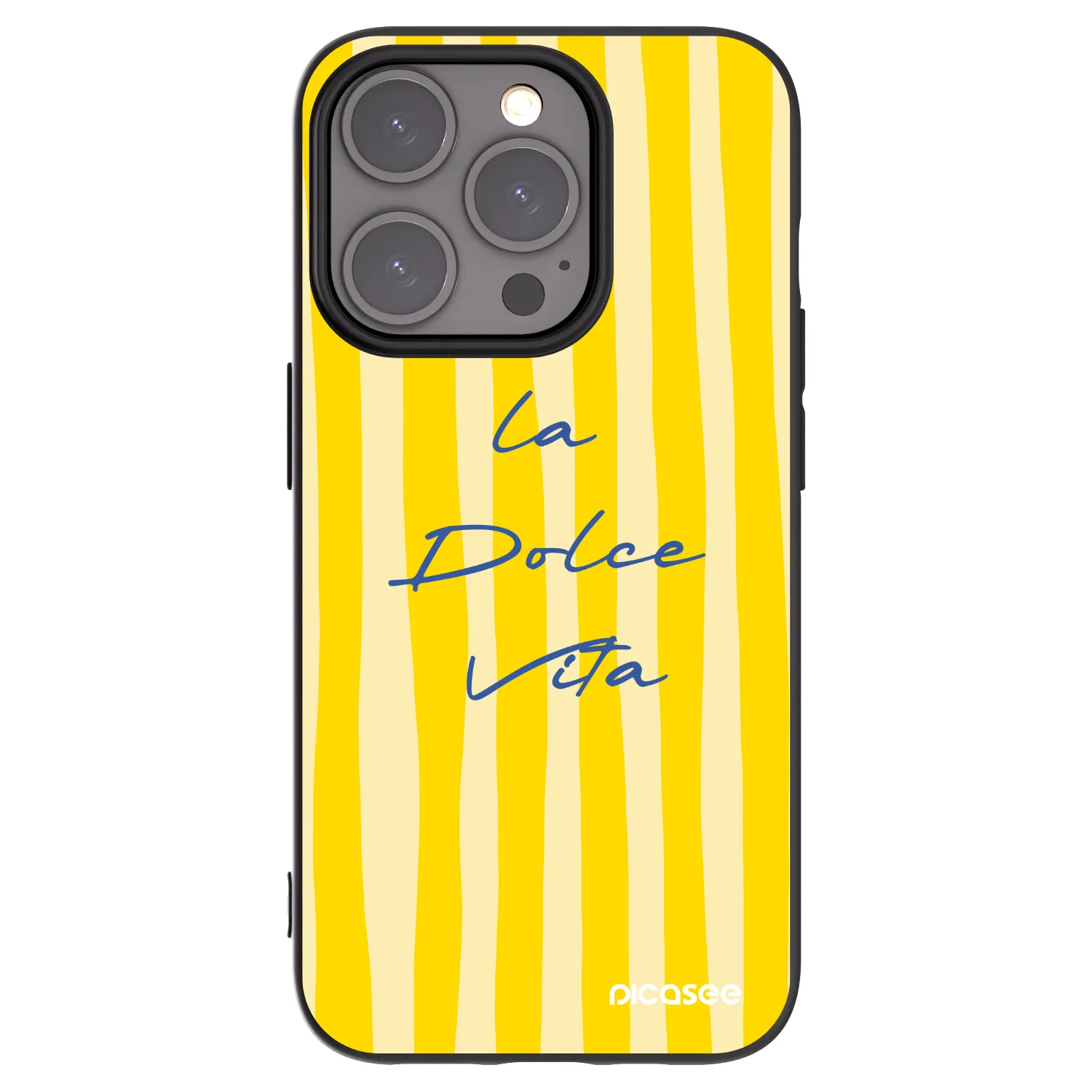 Picasee silikónový čierny obal pre Apple iPhone 15 Pro - Ladolcevita