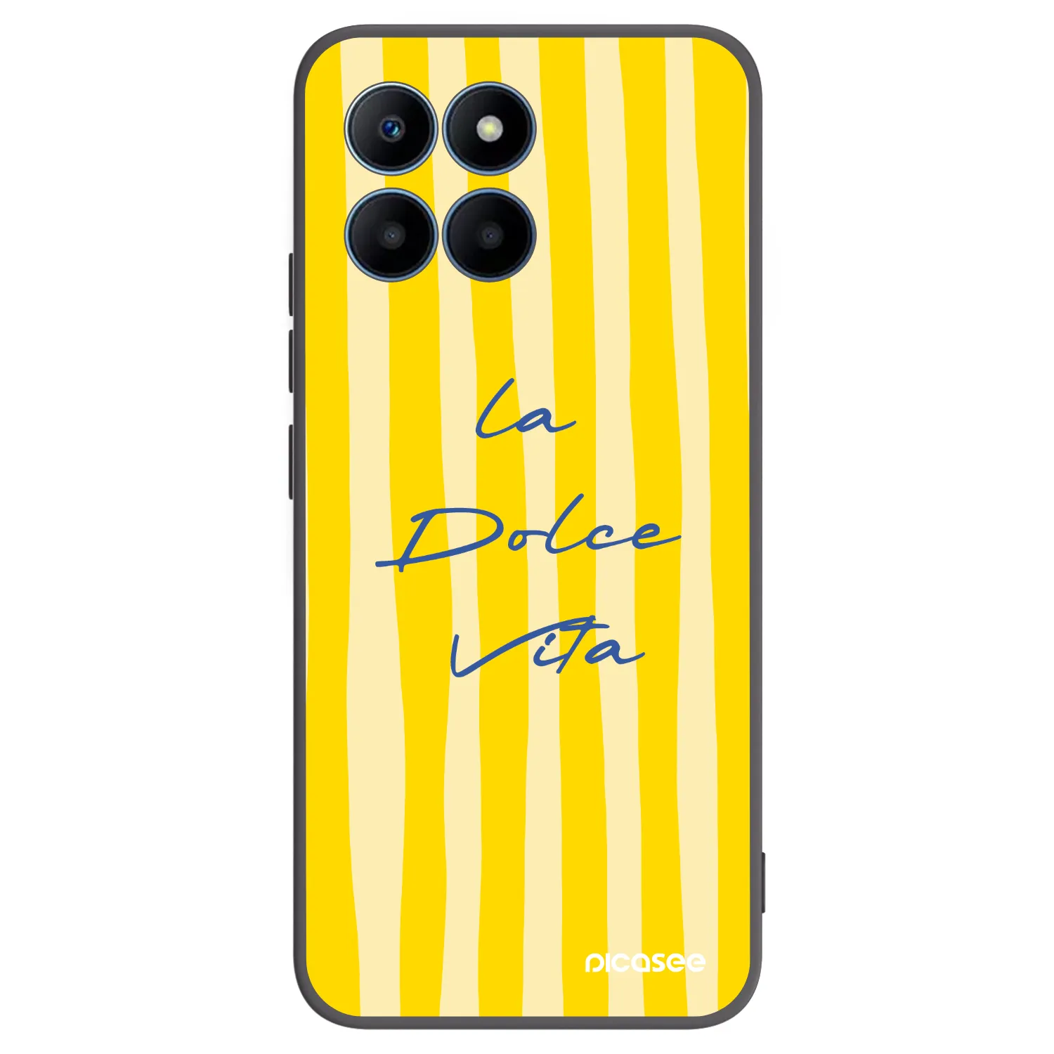 Picasee silikónový čierny obal pre Honor 70 Lite - Ladolcevita