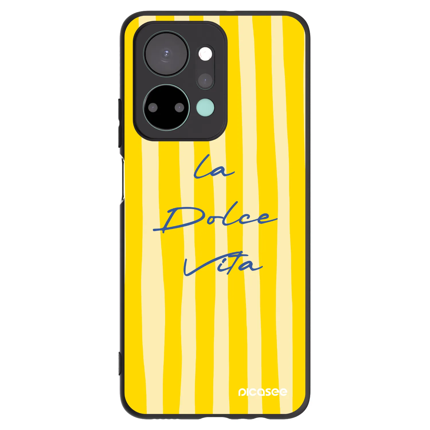 Picasee silikónový čierny obal pre Honor X7a - Ladolcevita